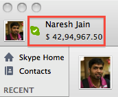 Skype 4 Million Dollar Credit